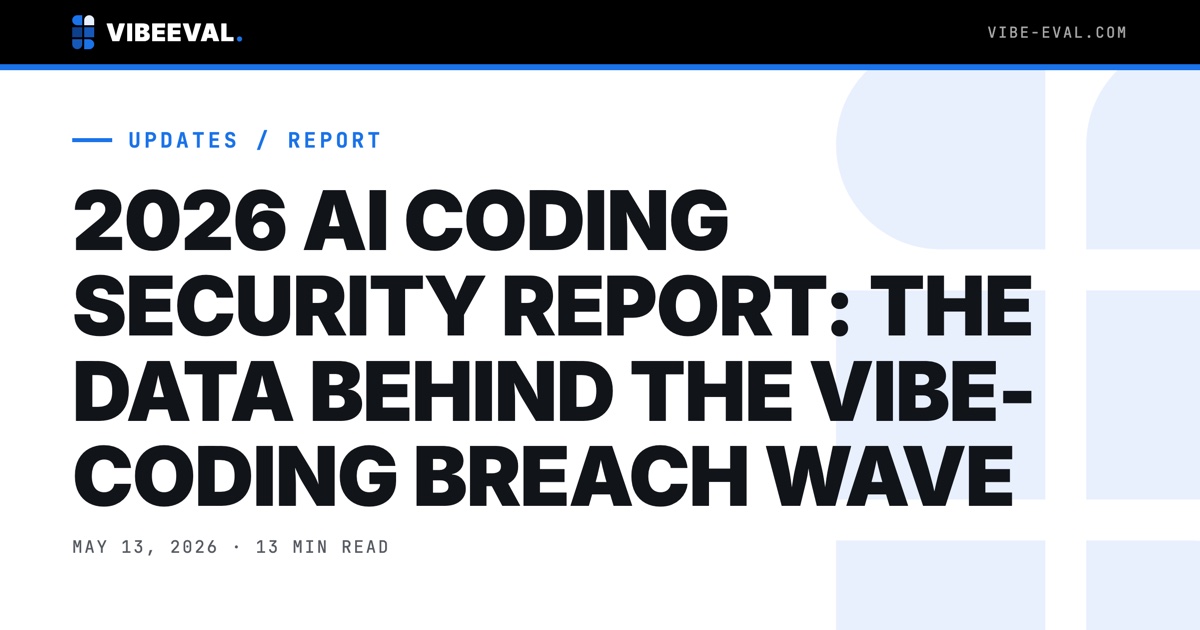 2026 AI CODING SECURITY REPORT: THE DATA BEHIND THE VIBE-CODING BREACH WAVE