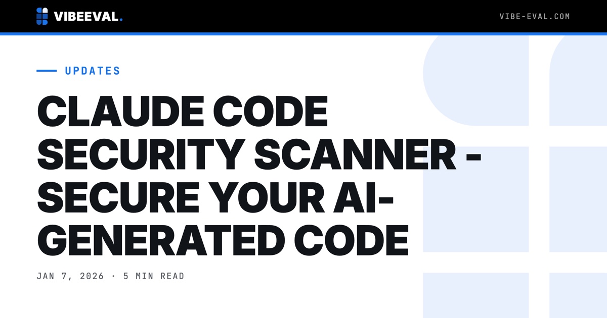 WHY EVERY CLAUDE CODE PROJECT NEEDS SECURITY TESTING