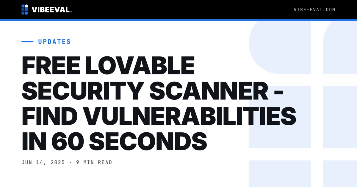 WARUM JEDES LOVABLE-PROJEKT SECURITY-TESTING BRAUCHT